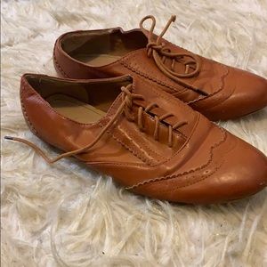 Brown shoes